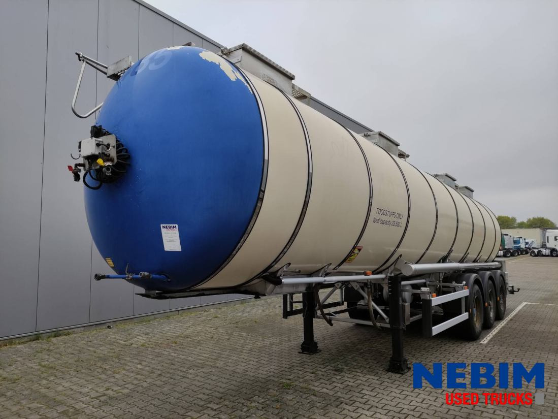 Feldbinder TSA 33.3-3 Unibloc pump electr - 3 comp. 8.000 / 2 2.500 / 3.000 Ltr. - סמיטריילר מכל: תמונה 1 Feldbinder TSA 33.3-3 Unibloc pump electr - 3 comp. 8.000 / 2 2.500 / 3.000 Ltr. - סמיטריילר מכל: תמונה 1