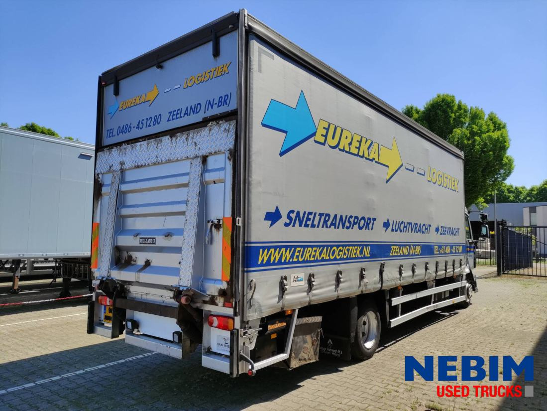 Renault Midlum 280 Euro 5 - DH1500 Kg Lift - משאית וילונות צד: תמונה 2 Renault Midlum 280 Euro 5 - DH1500 Kg Lift - משאית וילונות צד: תמונה 2