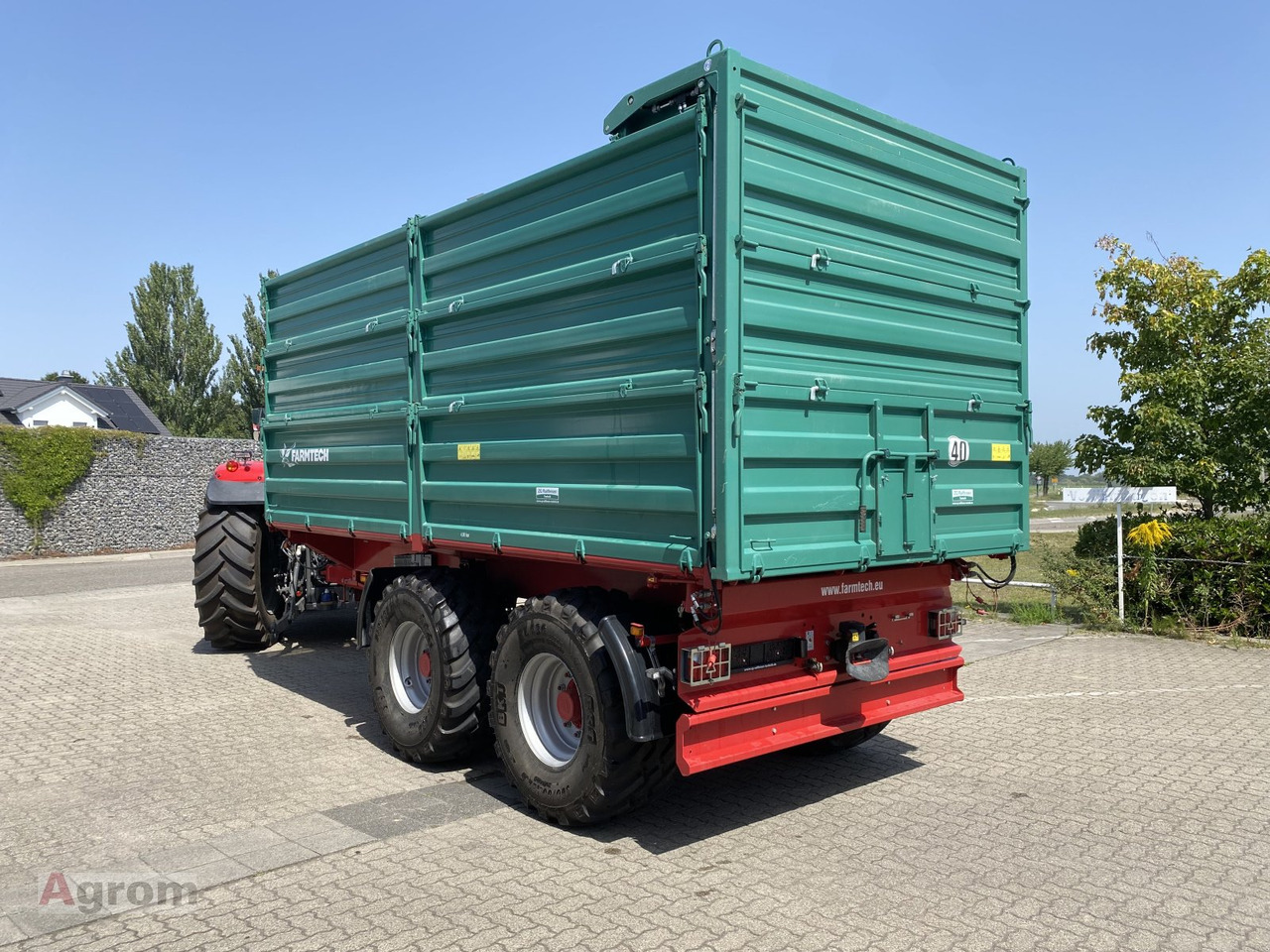 Farmtech TDK 2000/40 - מסיר פסולת/ קרון נגרר חקלאי: תמונה 3 Farmtech TDK 2000/40 - מסיר פסולת/ קרון נגרר חקלאי: תמונה 3
