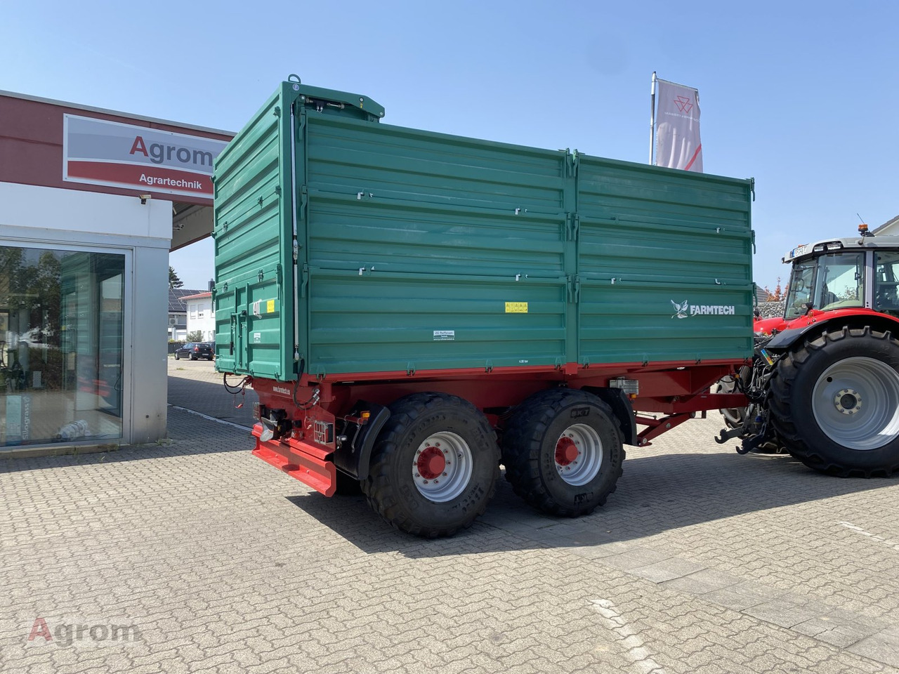 Farmtech TDK 2000/40 - מסיר פסולת/ קרון נגרר חקלאי: תמונה 1 Farmtech TDK 2000/40 - מסיר פסולת/ קרון נגרר חקלאי: תמונה 1