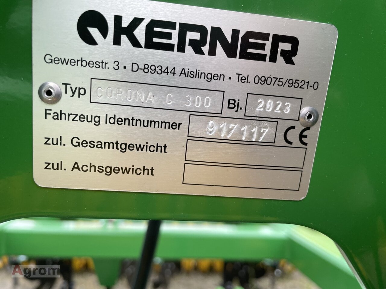 חָדָשׁ קלטרת Kerner Sternradgrubber Corona C 300: תמונה 6