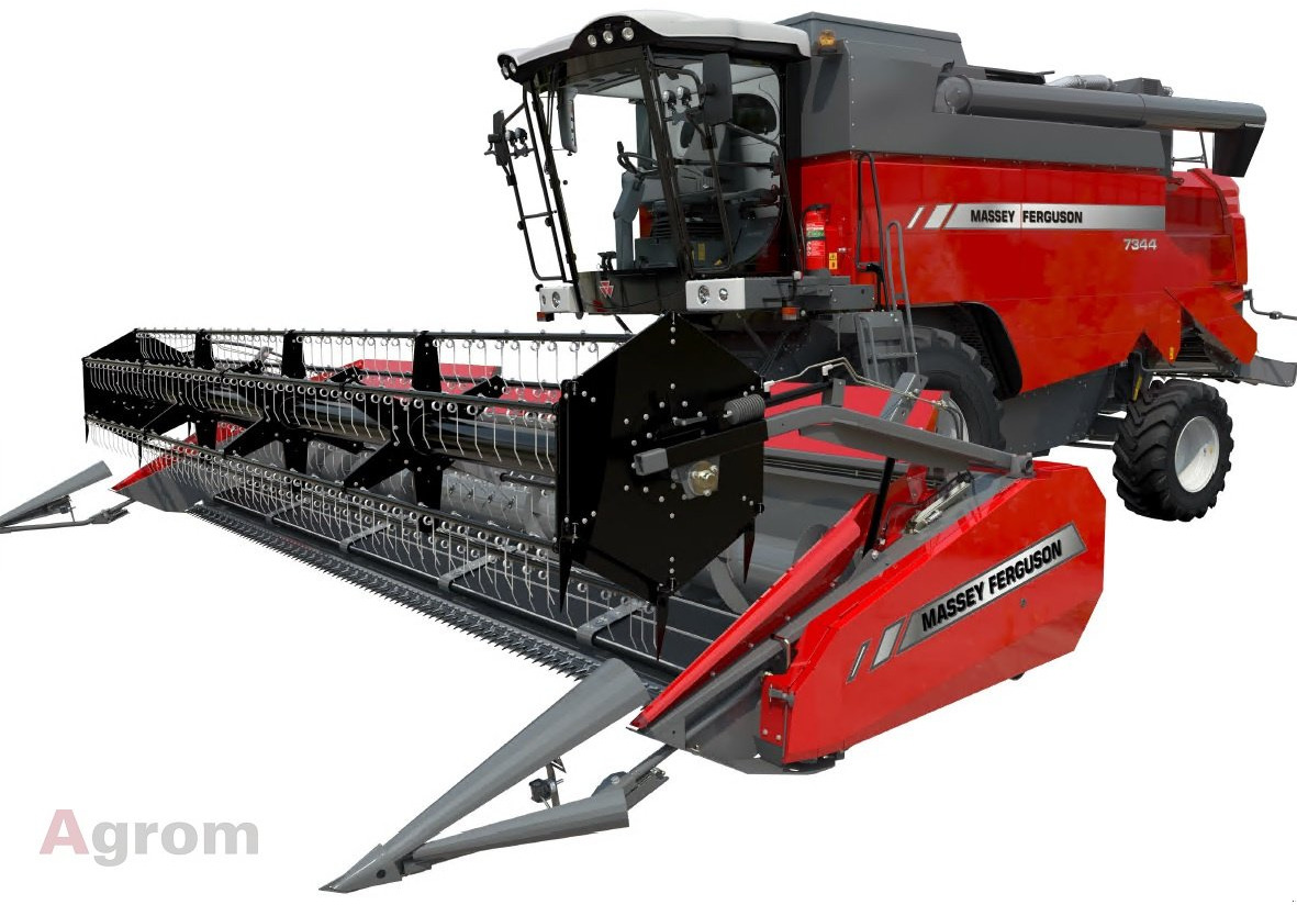 Massey Ferguson 7344 Activa - מקצרת קומבינה: תמונה 1 Massey Ferguson 7344 Activa - מקצרת קומבינה: תמונה 1