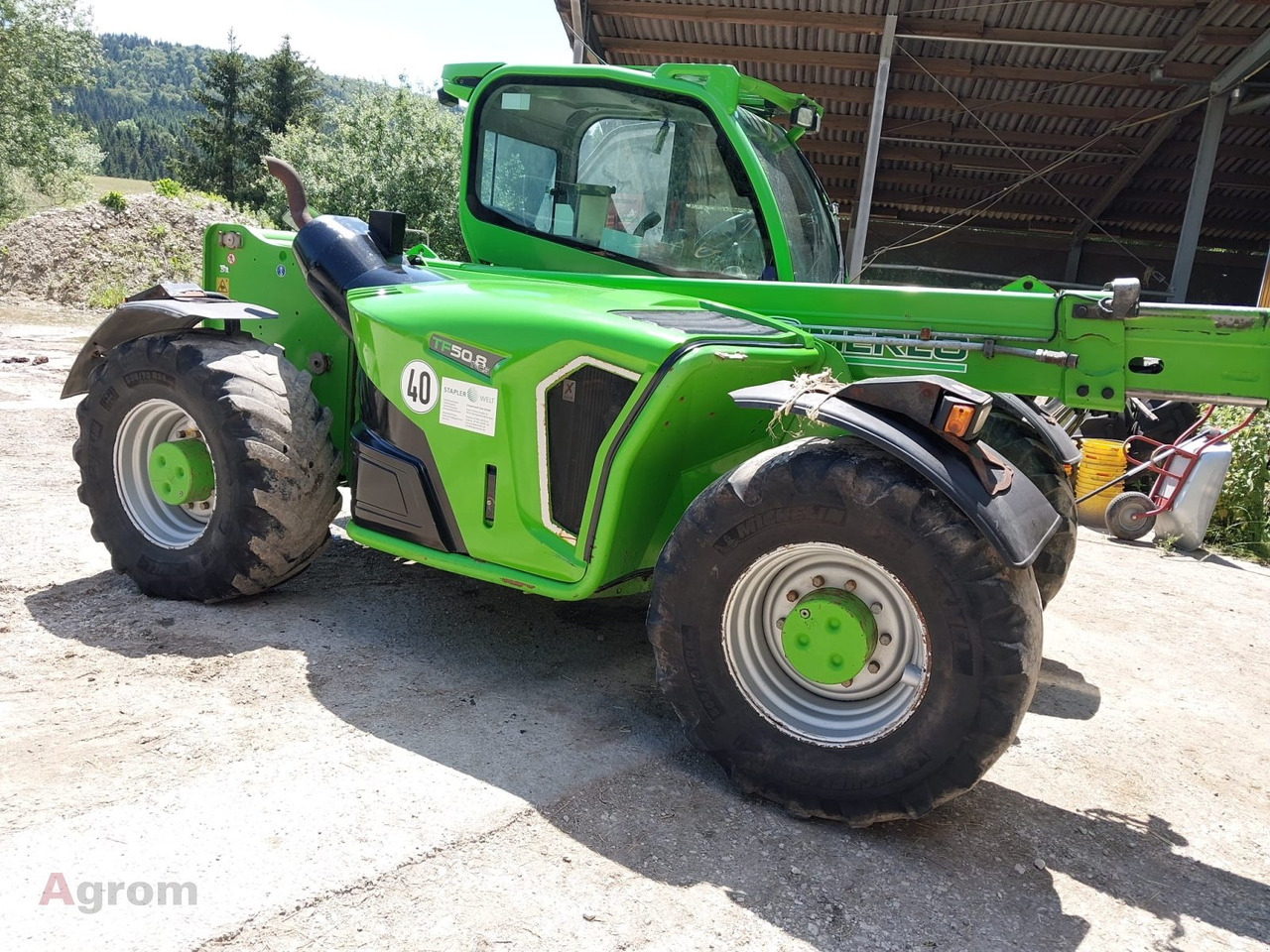 Merlo TF 50.8 TCS-156 - מפעיל טלסקופי: תמונה 3 Merlo TF 50.8 TCS-156 - מפעיל טלסקופי: תמונה 3
