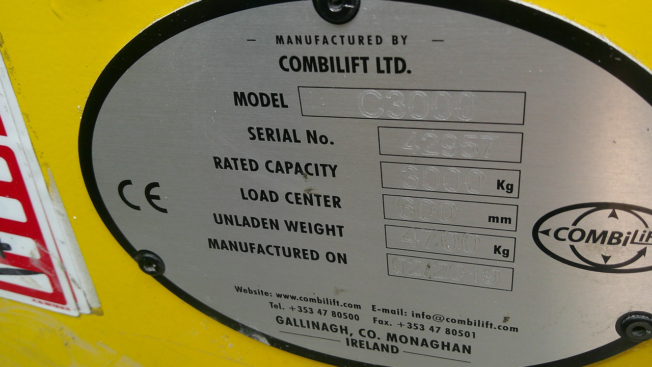 COMBILIFT C3000 CABIN - מעמיס צד: תמונה 2 COMBILIFT C3000 CABIN - מעמיס צד: תמונה 2