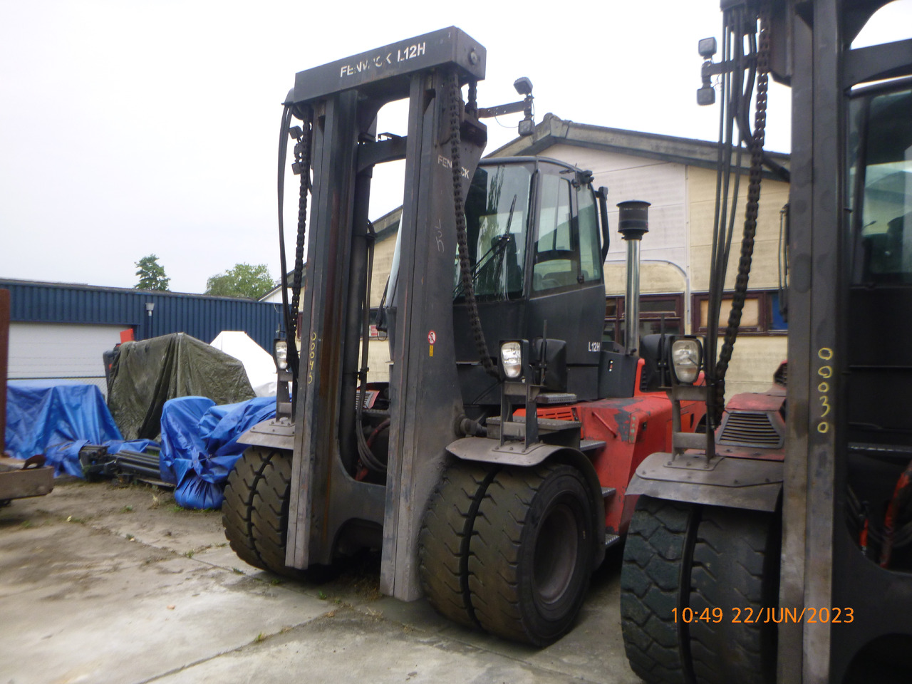 LINDE H120/02 - מלגזת סולר: תמונה 4 LINDE H120/02 - מלגזת סולר: תמונה 4