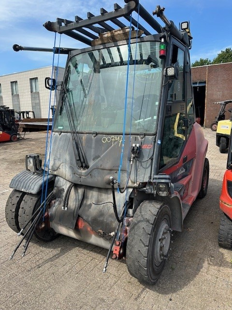 LINDE H80D-03/900 CABIN NO FORK CARIDGE NO FORKS - מלגזת סולר: תמונה 1 LINDE H80D-03/900 CABIN NO FORK CARIDGE NO FORKS - מלגזת סולר: תמונה 1