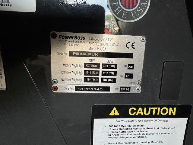 Hako powerboss PB-45-LPUK Naitilus - מטאטא תעשייתי: תמונה 2 Hako powerboss PB-45-LPUK Naitilus - מטאטא תעשייתי: תמונה 2