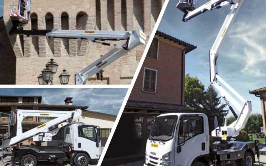 PALFINGER P240 AXE (ISUZU M1) - פלטפורמה אווירית מותקנת על משאית: תמונה 1 PALFINGER P240 AXE (ISUZU M1) - פלטפורמה אווירית מותקנת על משאית: תמונה 1