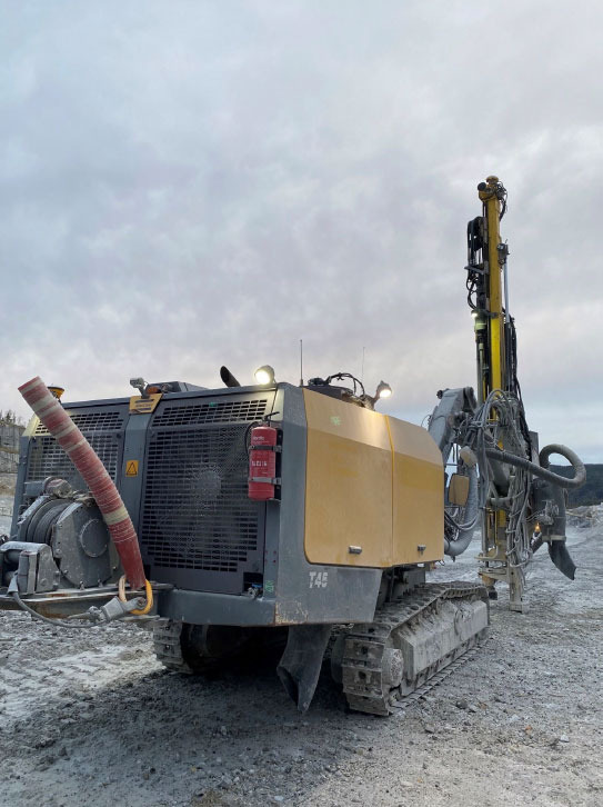 Atlas Copco SmartROC T45 - אסדת קידוח: תמונה 5 Atlas Copco SmartROC T45 - אסדת קידוח: תמונה 5