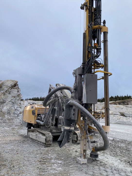 Atlas Copco SmartROC T45 - אסדת קידוח: תמונה 4 Atlas Copco SmartROC T45 - אסדת קידוח: תמונה 4