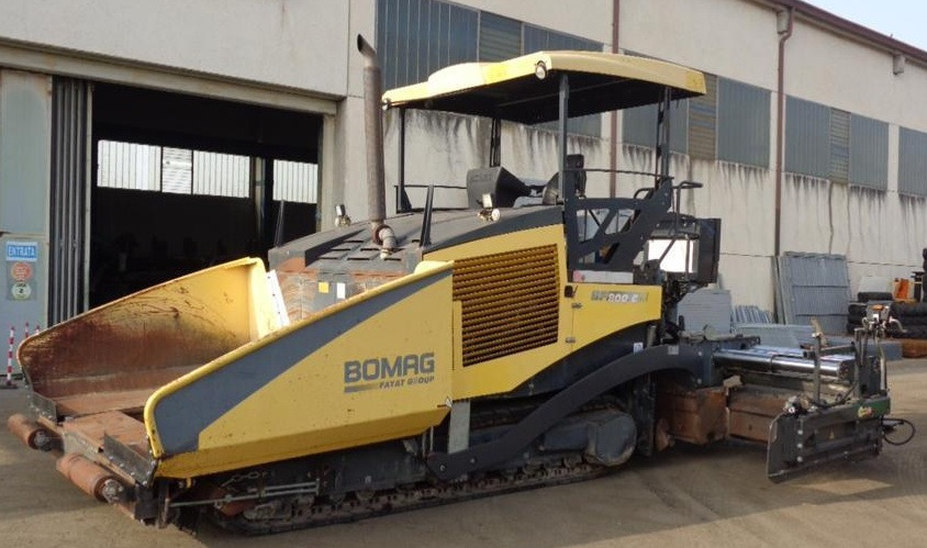 Bomag BF 800 C - מרצף אספלט: תמונה 1 Bomag BF 800 C - מרצף אספלט: תמונה 1