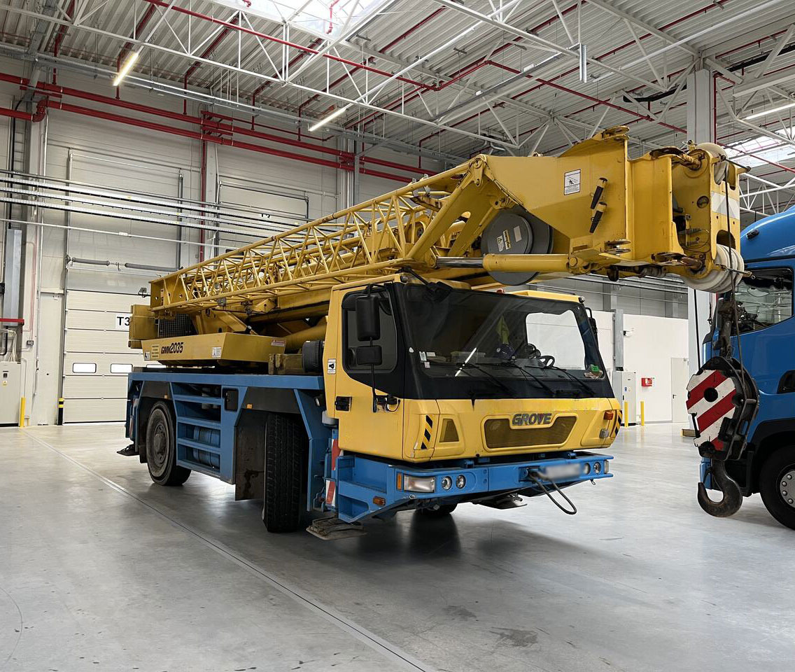 Grove GMK 2035 E - עגורן נייד: תמונה 1 Grove GMK 2035 E - עגורן נייד: תמונה 1
