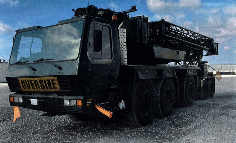 Grove GMK 3050 - עגורן נייד: תמונה 3 Grove GMK 3050 - עגורן נייד: תמונה 3