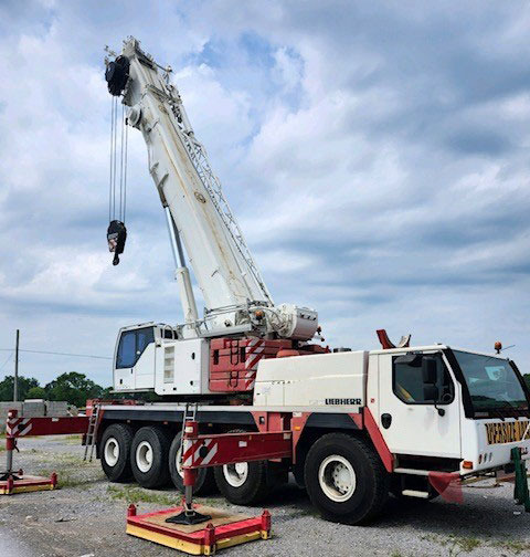 Liebherr LTM 1100-5.2 - עגורן נייד: תמונה 1 Liebherr LTM 1100-5.2 - עגורן נייד: תמונה 1