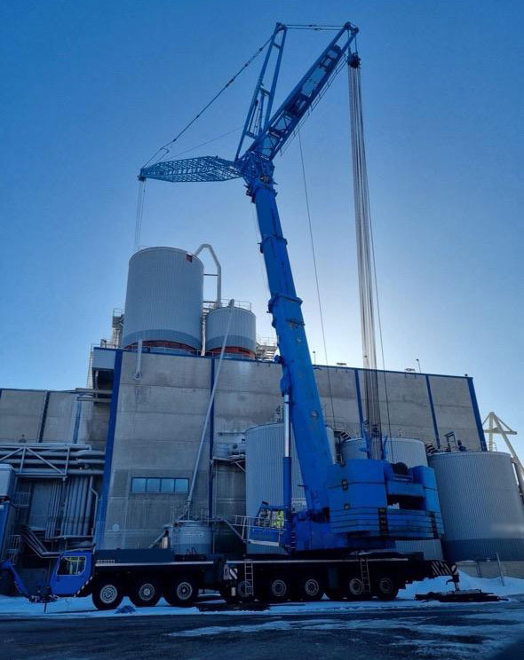 Liebherr LTM 1500-8.1 - עגורן נייד: תמונה 1 Liebherr LTM 1500-8.1 - עגורן נייד: תמונה 1