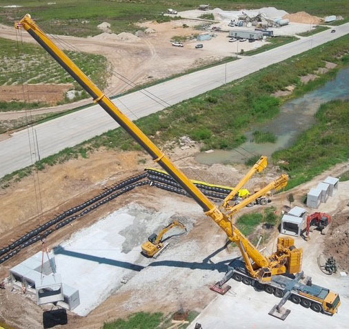 Liebherr LTM 1500-8.1 - עגורן נייד: תמונה 1 Liebherr LTM 1500-8.1 - עגורן נייד: תמונה 1