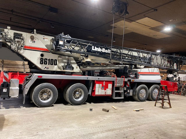 Link-Belt HTC 86100 - עגורן נייד: תמונה 1 Link-Belt HTC 86100 - עגורן נייד: תמונה 1