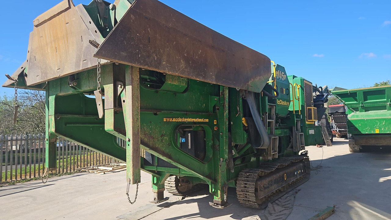 McCloskey J45 - מגרסת מלחציים: תמונה 4 McCloskey J45 - מגרסת מלחציים: תמונה 4