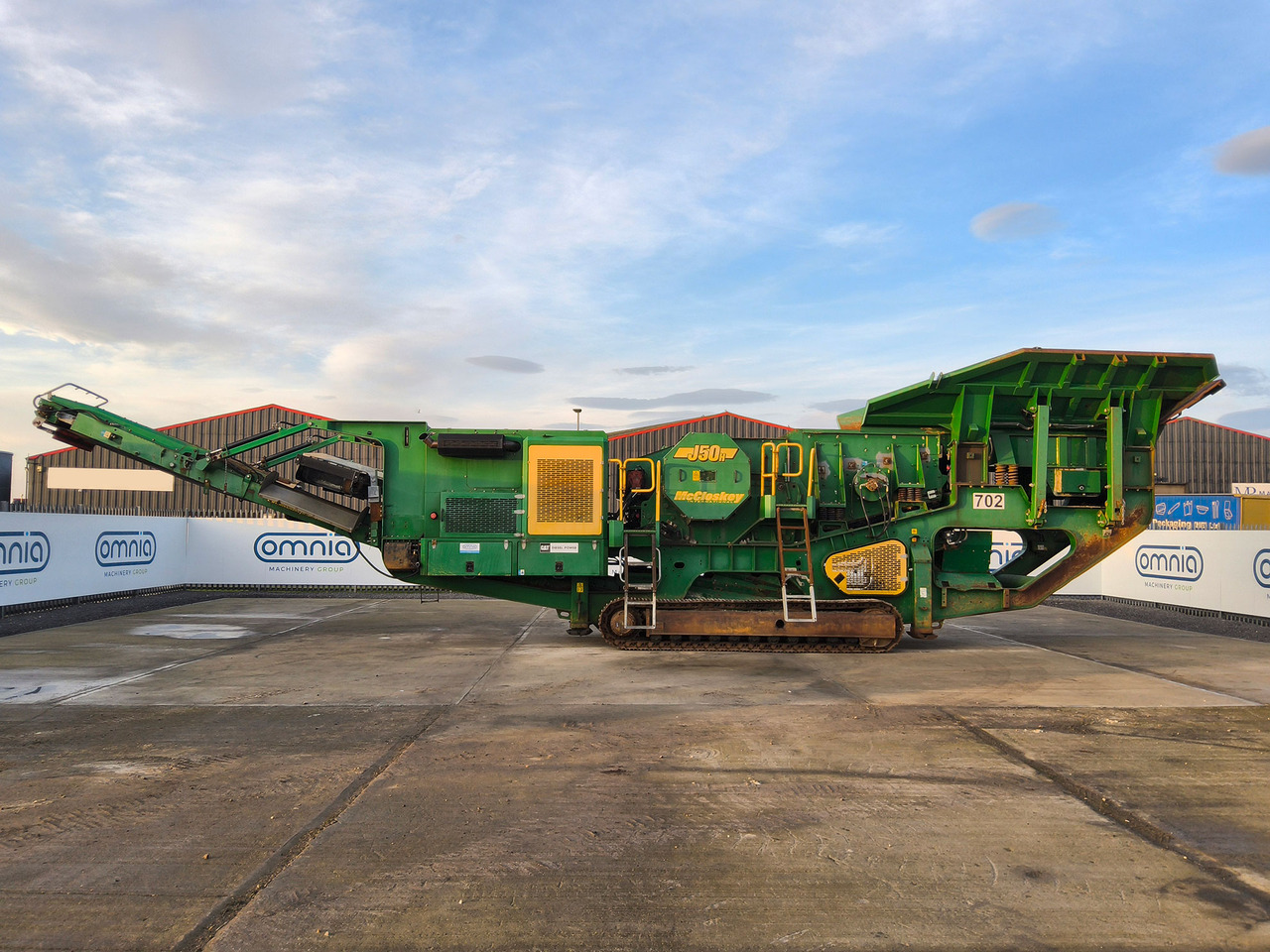 McCloskey J50H - מגרסת מלחציים: תמונה 2 McCloskey J50H - מגרסת מלחציים: תמונה 2