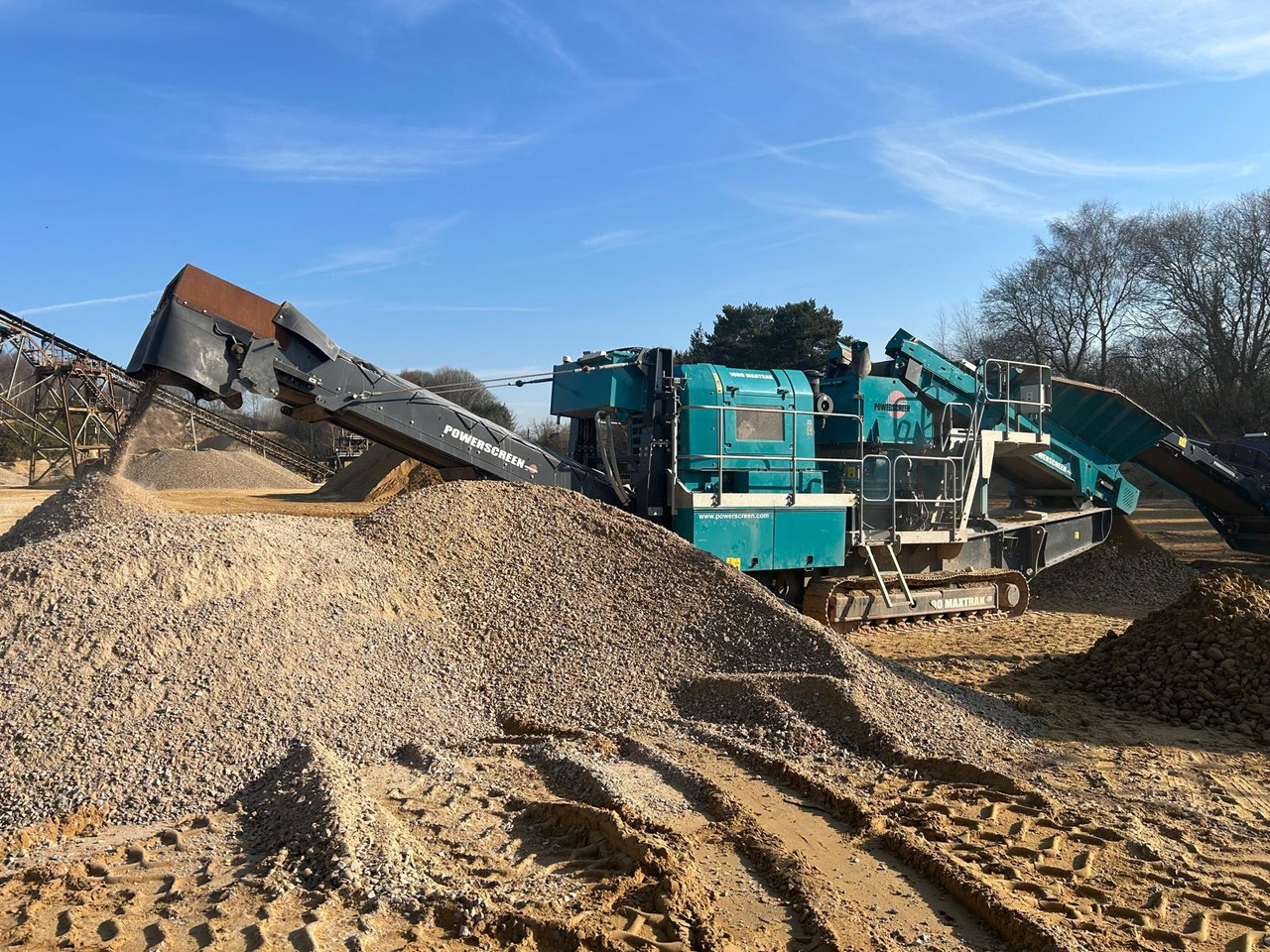 Powerscreen 1000 Maxtrak - מגרסת חרוט: תמונה 4 Powerscreen 1000 Maxtrak - מגרסת חרוט: תמונה 4