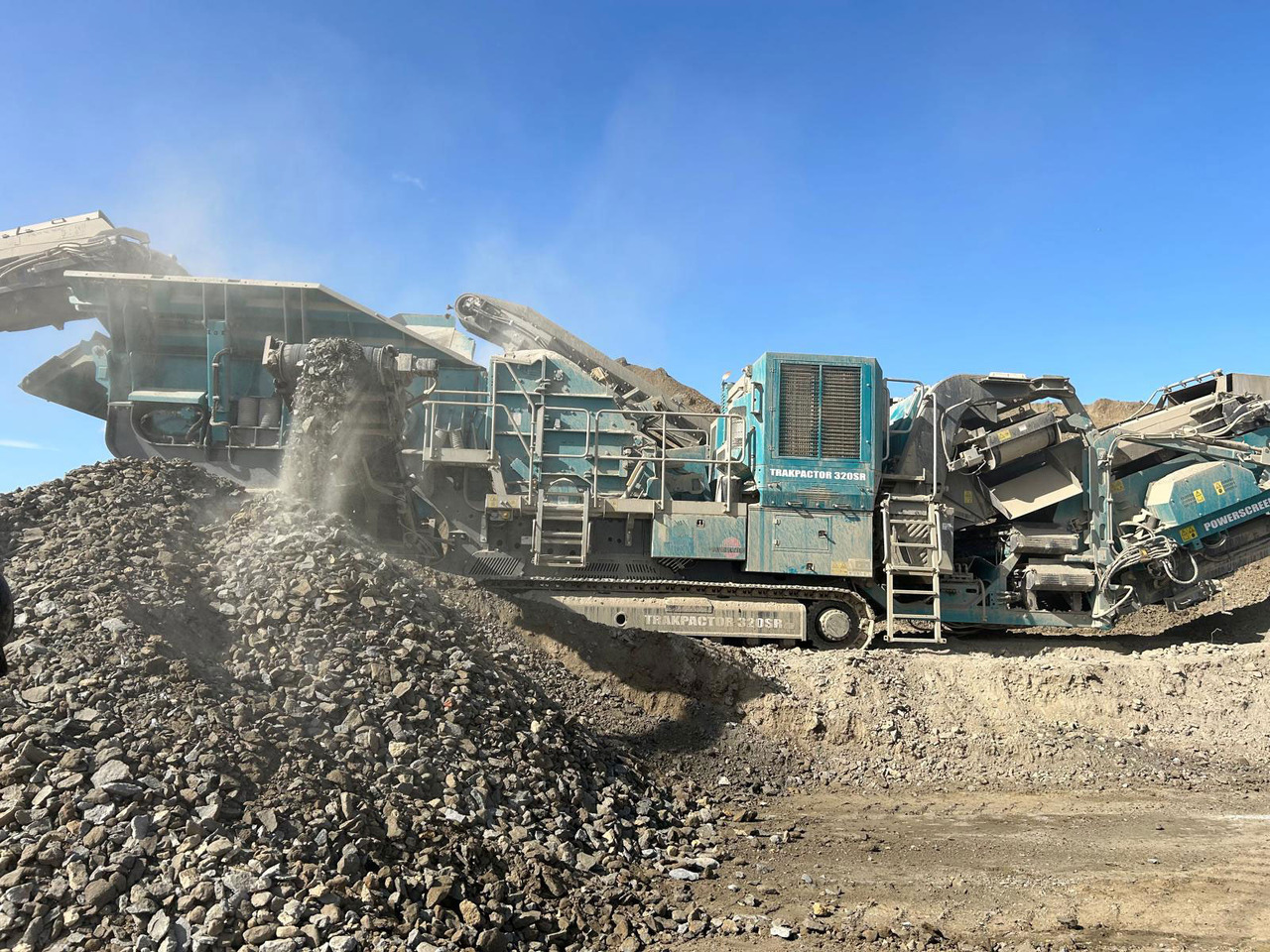 Powerscreen Trakpactor 320SR - מגרסת התנגשות: תמונה 4 Powerscreen Trakpactor 320SR - מגרסת התנגשות: תמונה 4