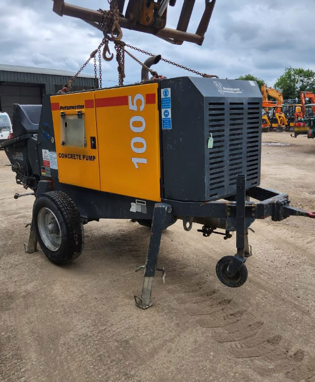 Putzmeister 1005D - משאבת בטון נייחת: תמונה 4 Putzmeister 1005D - משאבת בטון נייחת: תמונה 4
