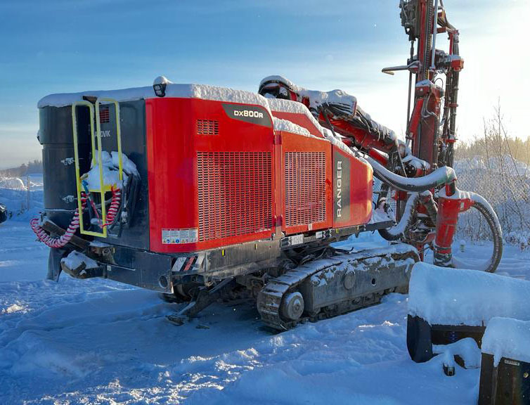 Sandvik DX800R - אסדת קידוח: תמונה 5 Sandvik DX800R - אסדת קידוח: תמונה 5