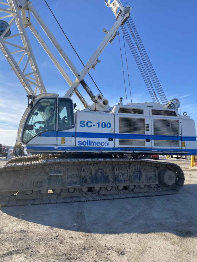 Soilmec SC100 - עגורן זוחל: תמונה 3 Soilmec SC100 - עגורן זוחל: תמונה 3