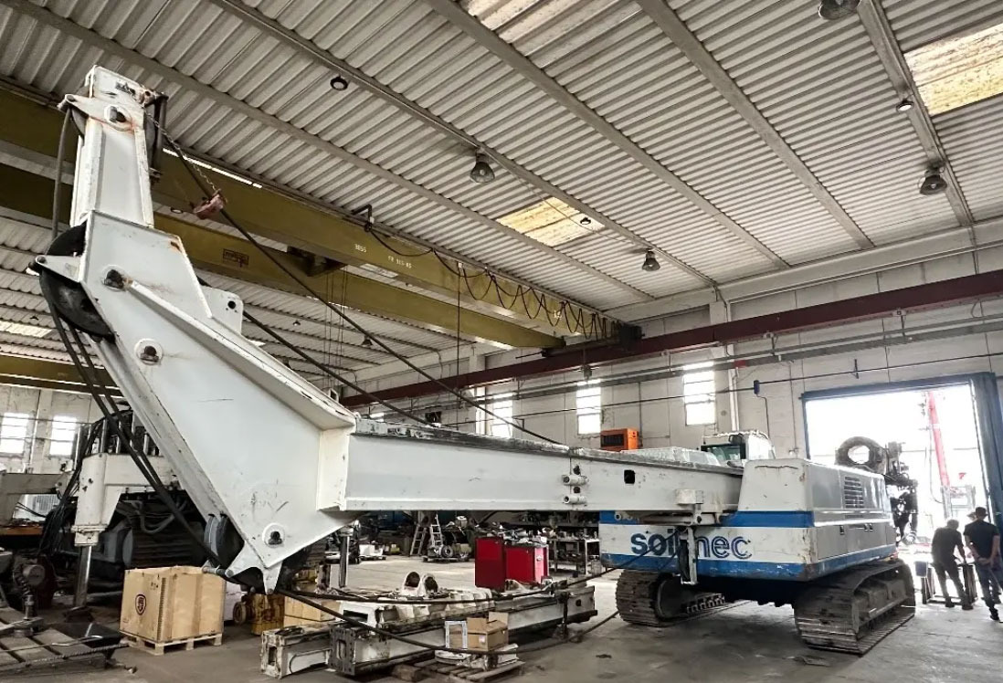 Soilmec SR-30 - נהג קורה: תמונה 4 Soilmec SR-30 - נהג קורה: תמונה 4