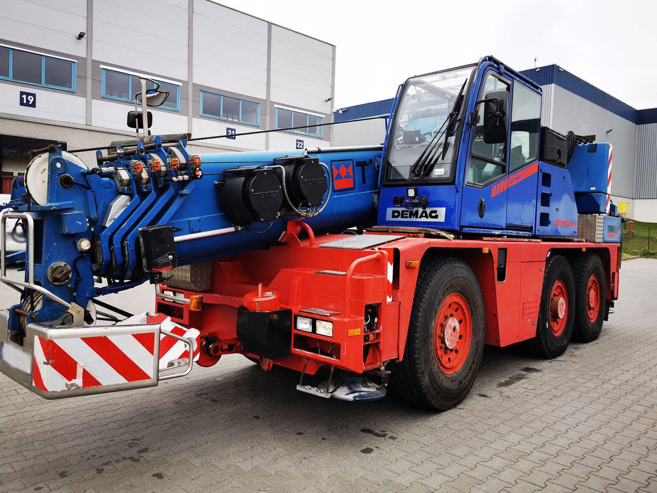 Terex Demag AC 40 City - עגורן נייד: תמונה 1 Terex Demag AC 40 City - עגורן נייד: תמונה 1