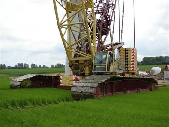 Terex Demag CC2800-1 - עגורן זוחל: תמונה 1 Terex Demag CC2800-1 - עגורן זוחל: תמונה 1