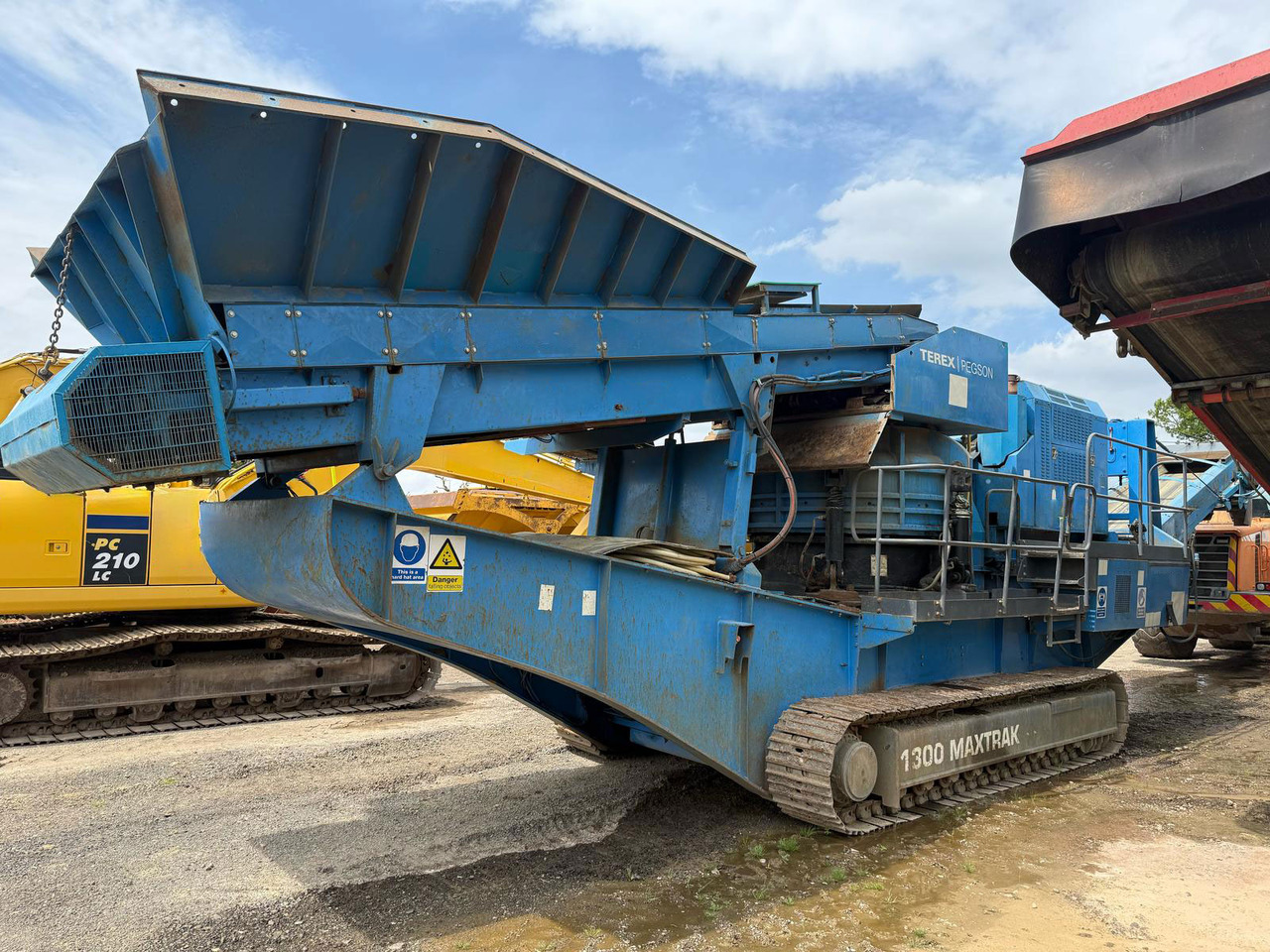 Terex Pegson 1300 Maxtrak - מגרסת חרוט: תמונה 5 Terex Pegson 1300 Maxtrak - מגרסת חרוט: תמונה 5