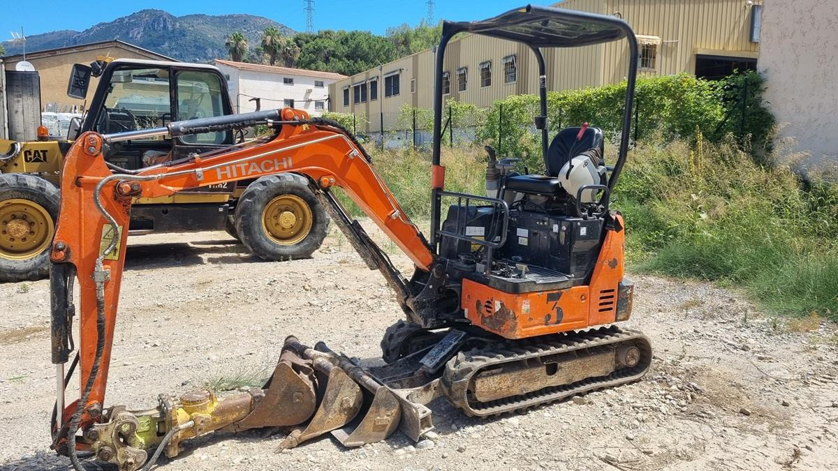 Hitachi ZAXIS 19 - מיני מחפר: תמונה 2 Hitachi ZAXIS 19 - מיני מחפר: תמונה 2