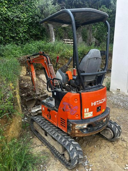 Hitachi zx19 - מיני מחפר: תמונה 4 Hitachi zx19 - מיני מחפר: תמונה 4