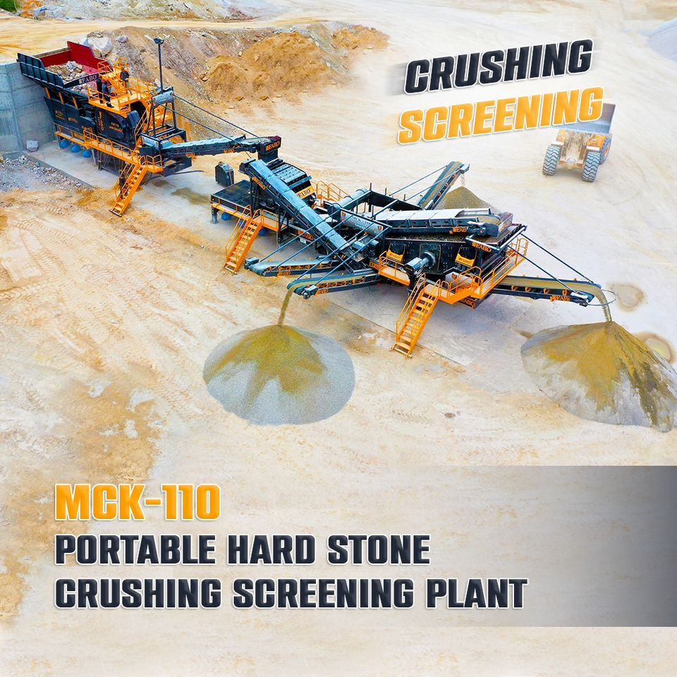 חָדָשׁ מכונת כרייה FABO MOBILE CRUSHING PLANT: תמונה 1