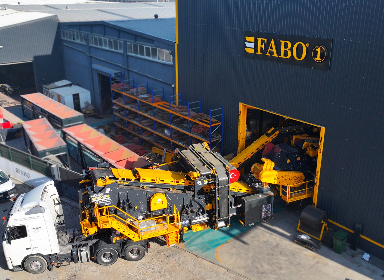 FABO Mining machinery - crushing plant - מכונת כרייה: תמונה 2 FABO Mining machinery - crushing plant - מכונת כרייה: תמונה 2