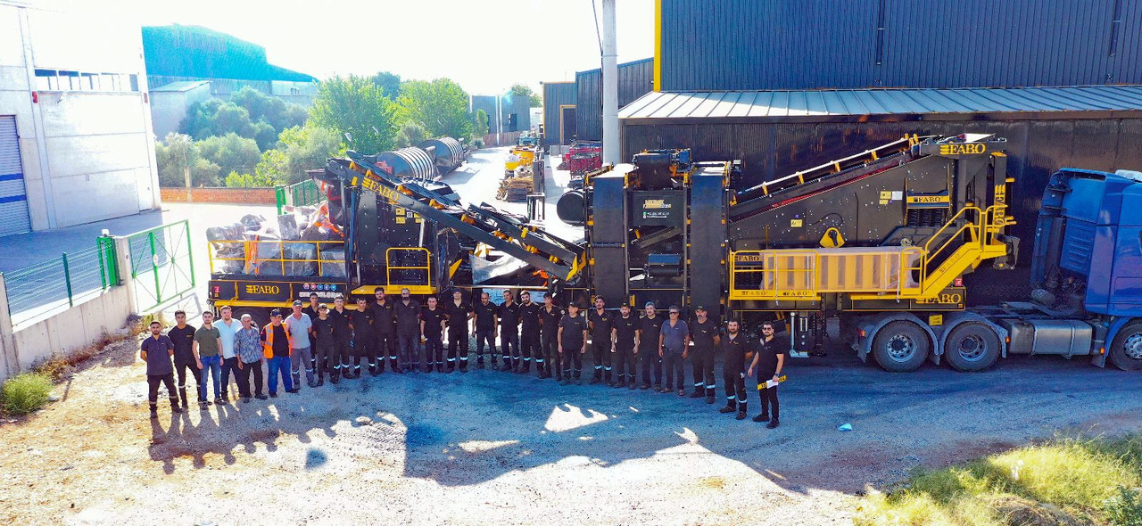 FABO Mining machinery - crushing plant - מכונת כרייה: תמונה 3 FABO Mining machinery - crushing plant - מכונת כרייה: תמונה 3