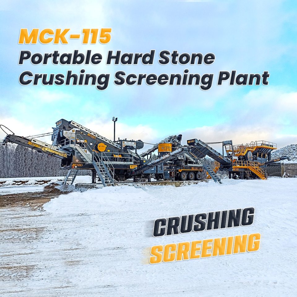FABO Mining machinery - crushing plant - מכונת כרייה: תמונה 1 FABO Mining machinery - crushing plant - מכונת כרייה: תמונה 1