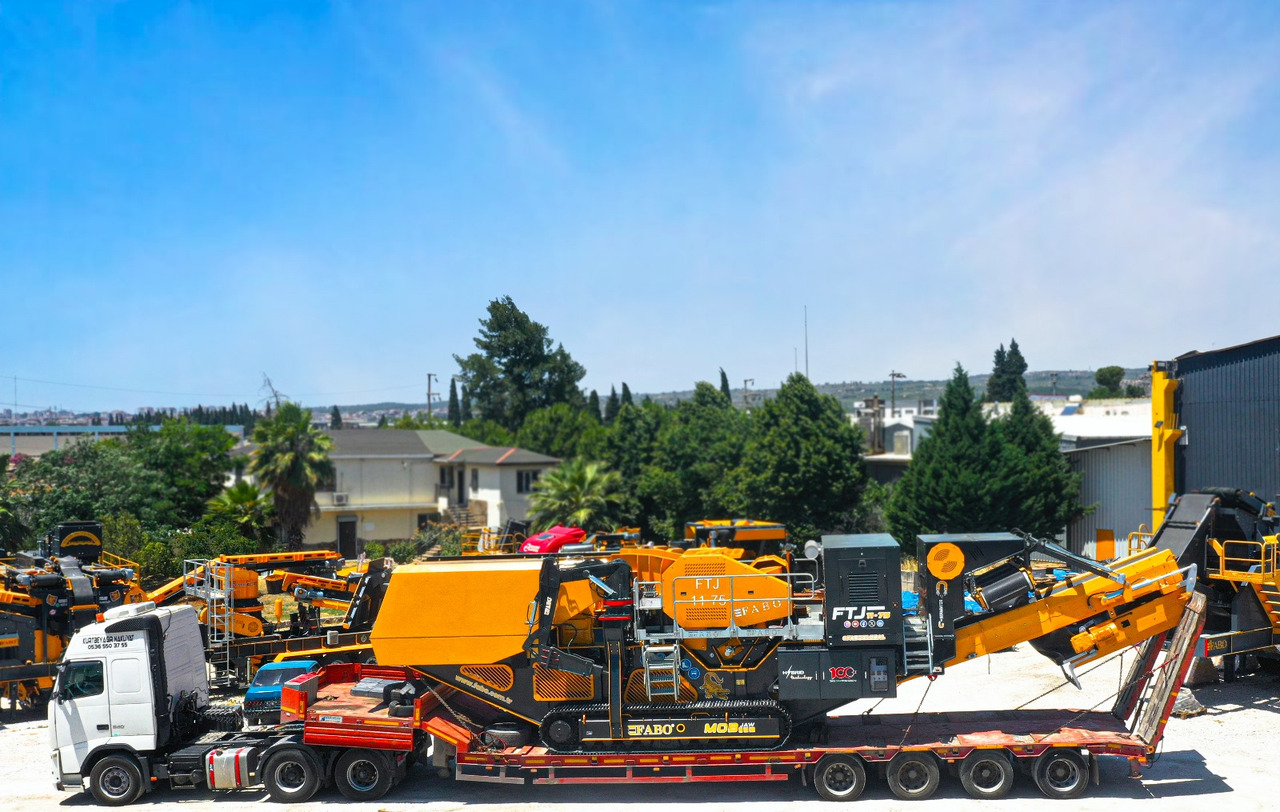 FABO Mobile crusher - מגרסה ניידת: תמונה 3 FABO Mobile crusher - מגרסה ניידת: תמונה 3