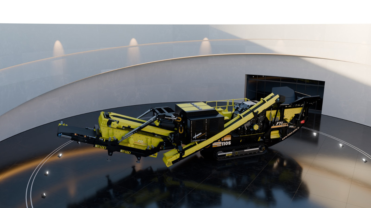 חָדָשׁ מגרסה ניידת FABO Mobile crusher: תמונה 18