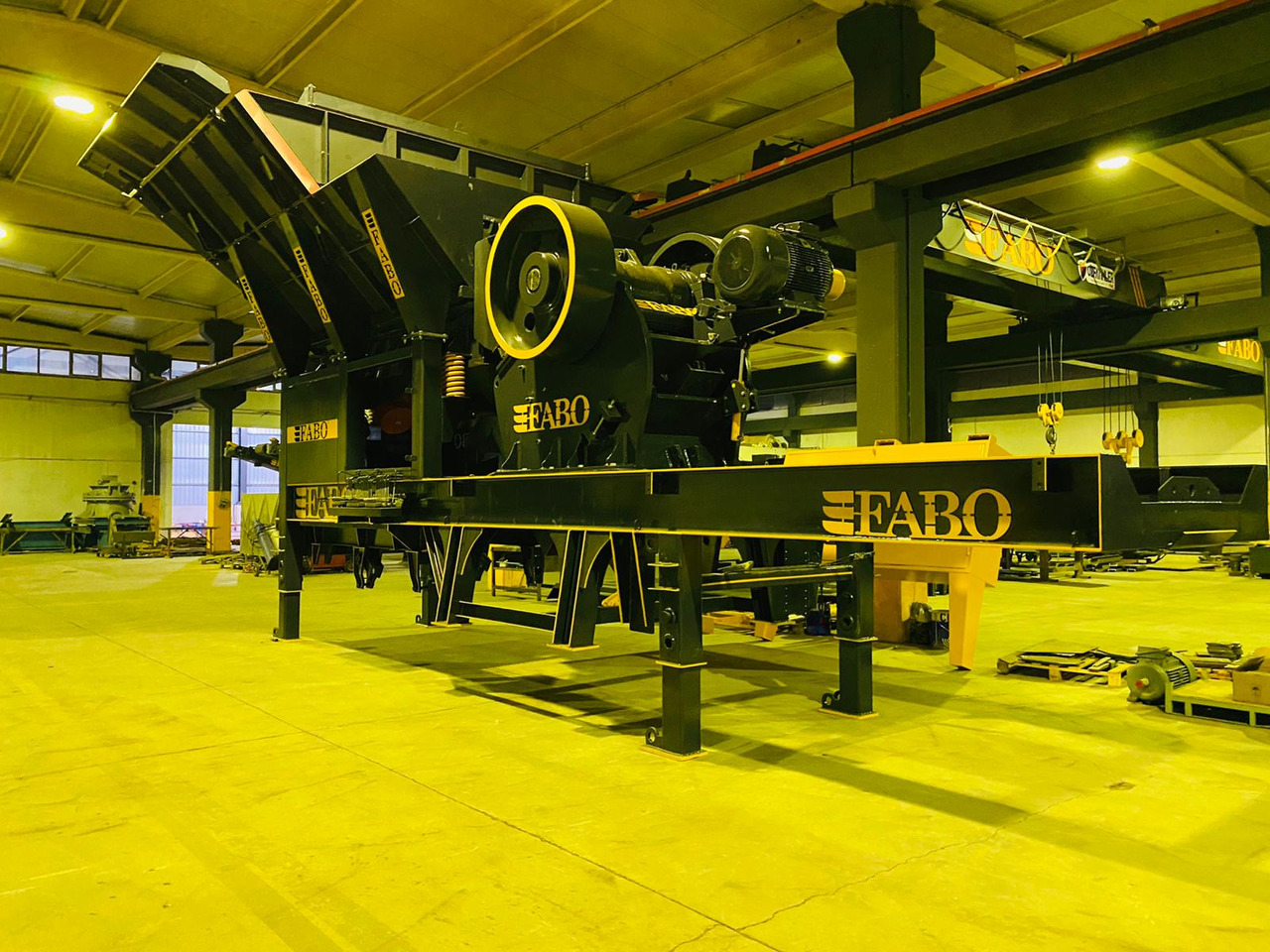 FABO Mobile crusher - מגרסה ניידת: תמונה 4 FABO Mobile crusher - מגרסה ניידת: תמונה 4