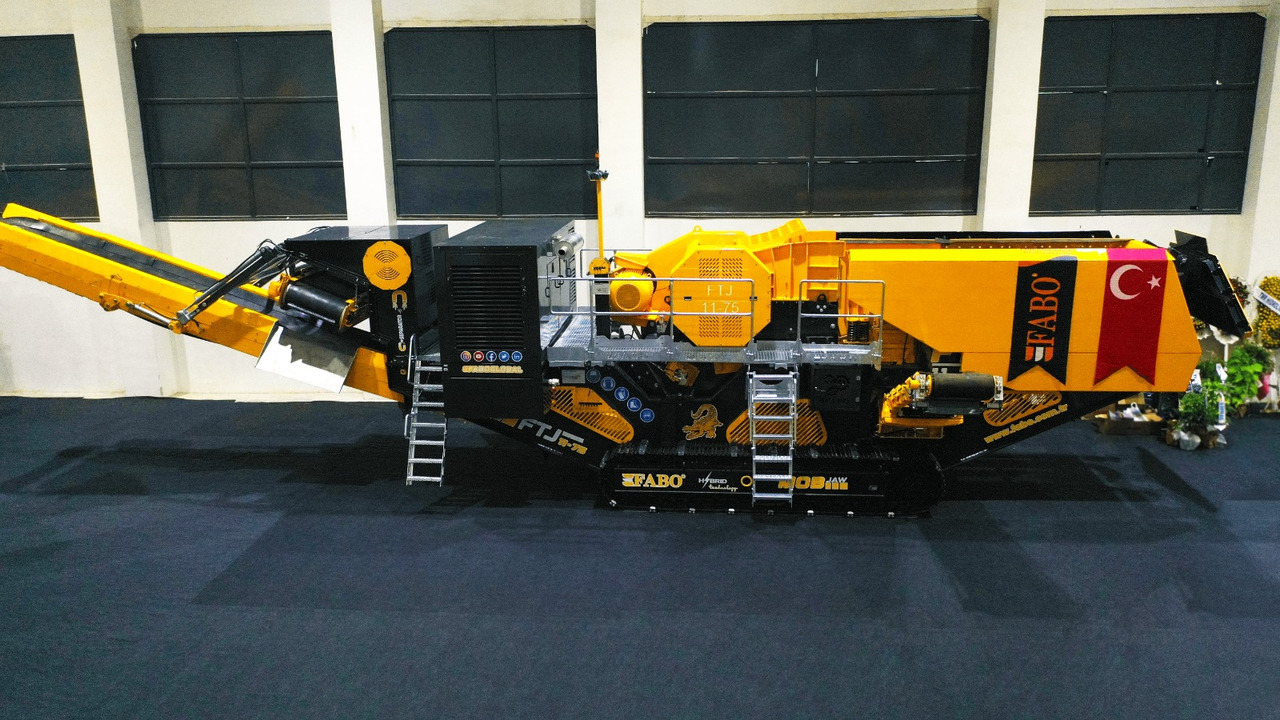 חָדָשׁ מגרסה ניידת FABO Mobile crusher: תמונה 26