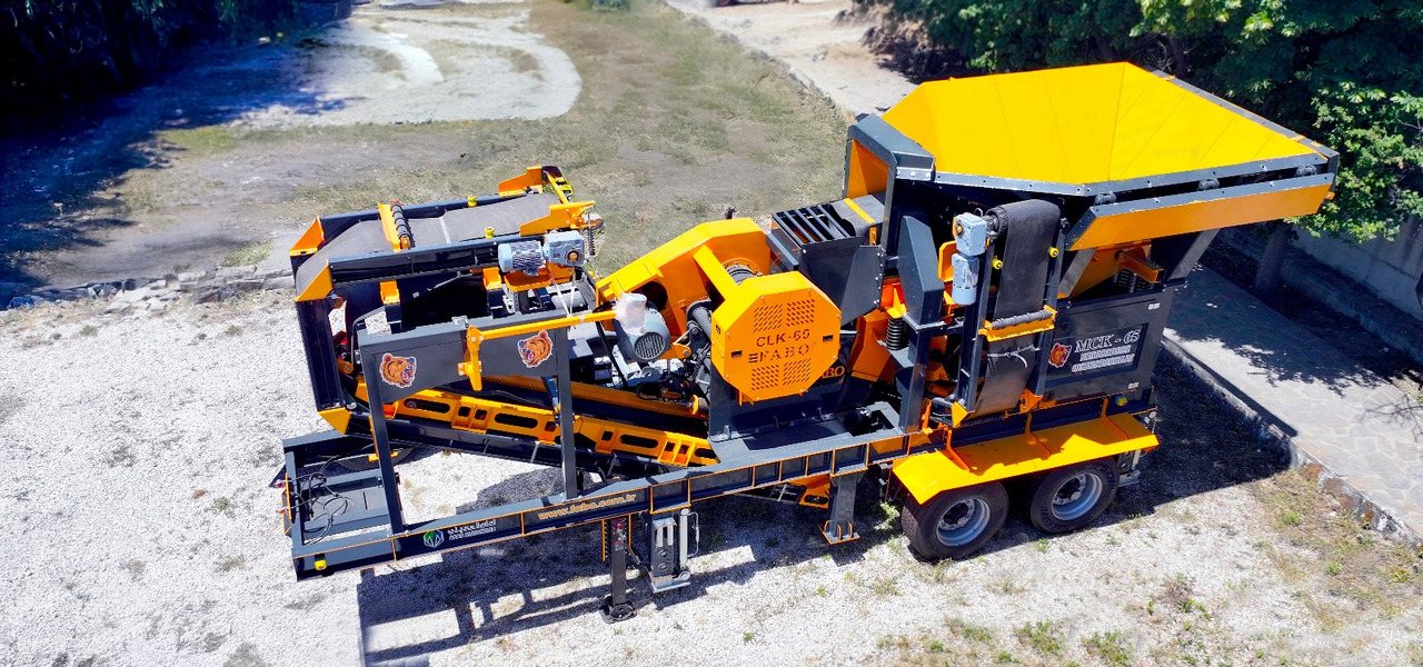 FABO Mobile crusher - מגרסה ניידת: תמונה 2 FABO Mobile crusher - מגרסה ניידת: תמונה 2