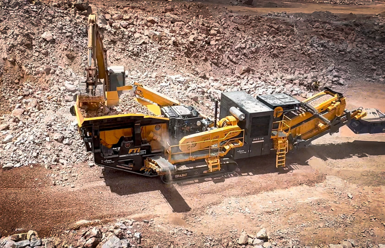 FABO Mobile crusher - מגרסה ניידת: תמונה 3 FABO Mobile crusher - מגרסה ניידת: תמונה 3