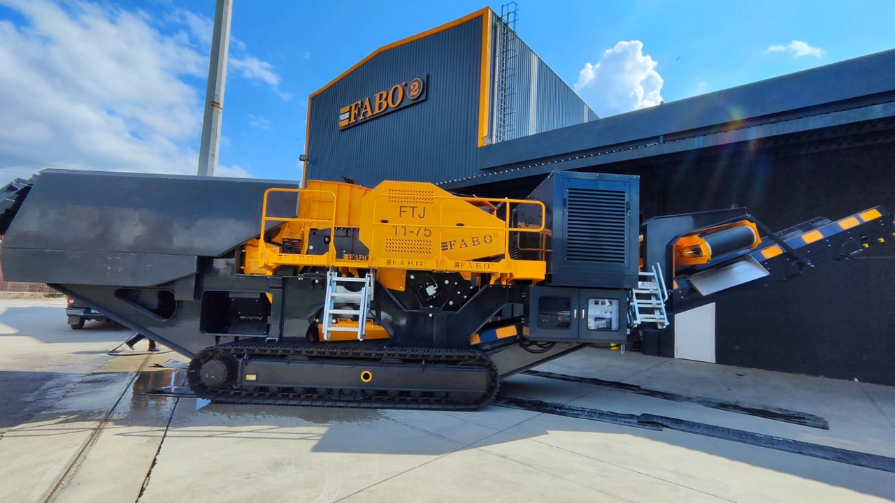 חָדָשׁ מגרסה ניידת FABO Mobile crusher: תמונה 27