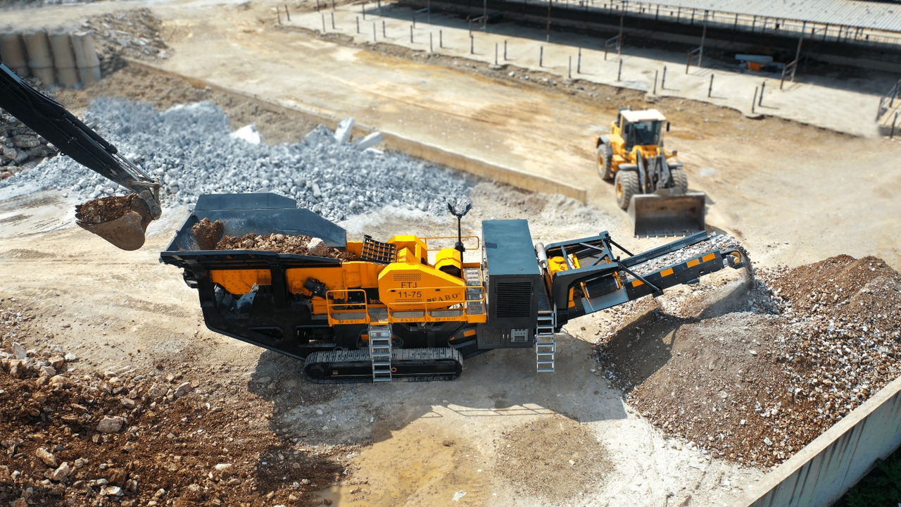 חָדָשׁ מגרסה ניידת FABO Mobile crusher: תמונה 7