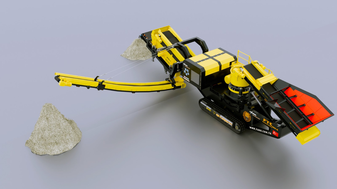 FABO Mobile crusher - מגרסה ניידת: תמונה 2 FABO Mobile crusher - מגרסה ניידת: תמונה 2