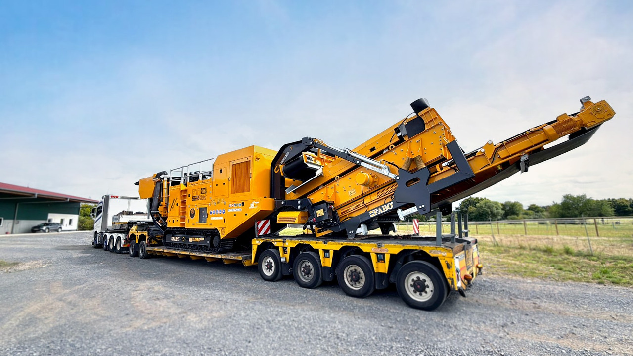 FABO Mobile crusher - מגרסה ניידת: תמונה 1 FABO Mobile crusher - מגרסה ניידת: תמונה 1