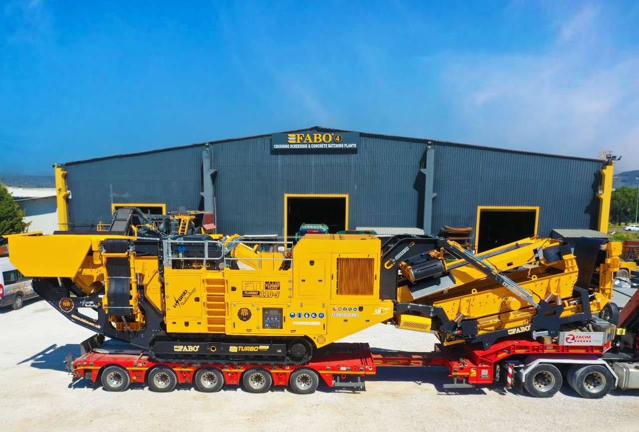 FABO Mobile crusher - מגרסה ניידת: תמונה 1 FABO Mobile crusher - מגרסה ניידת: תמונה 1