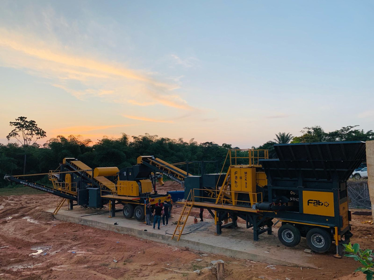 FABO Mobile crusher - מגרסה ניידת: תמונה 4 FABO Mobile crusher - מגרסה ניידת: תמונה 4